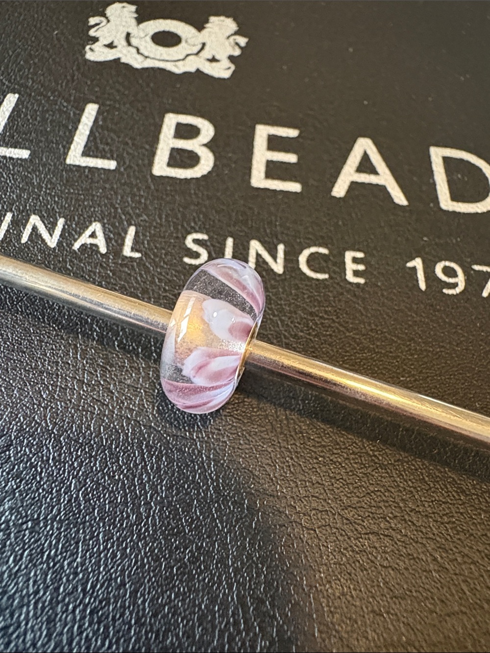 Trollbeads Purple Petals Bead